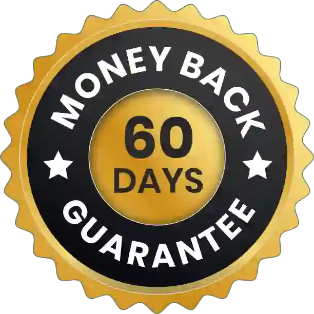60 days money back guarantee
